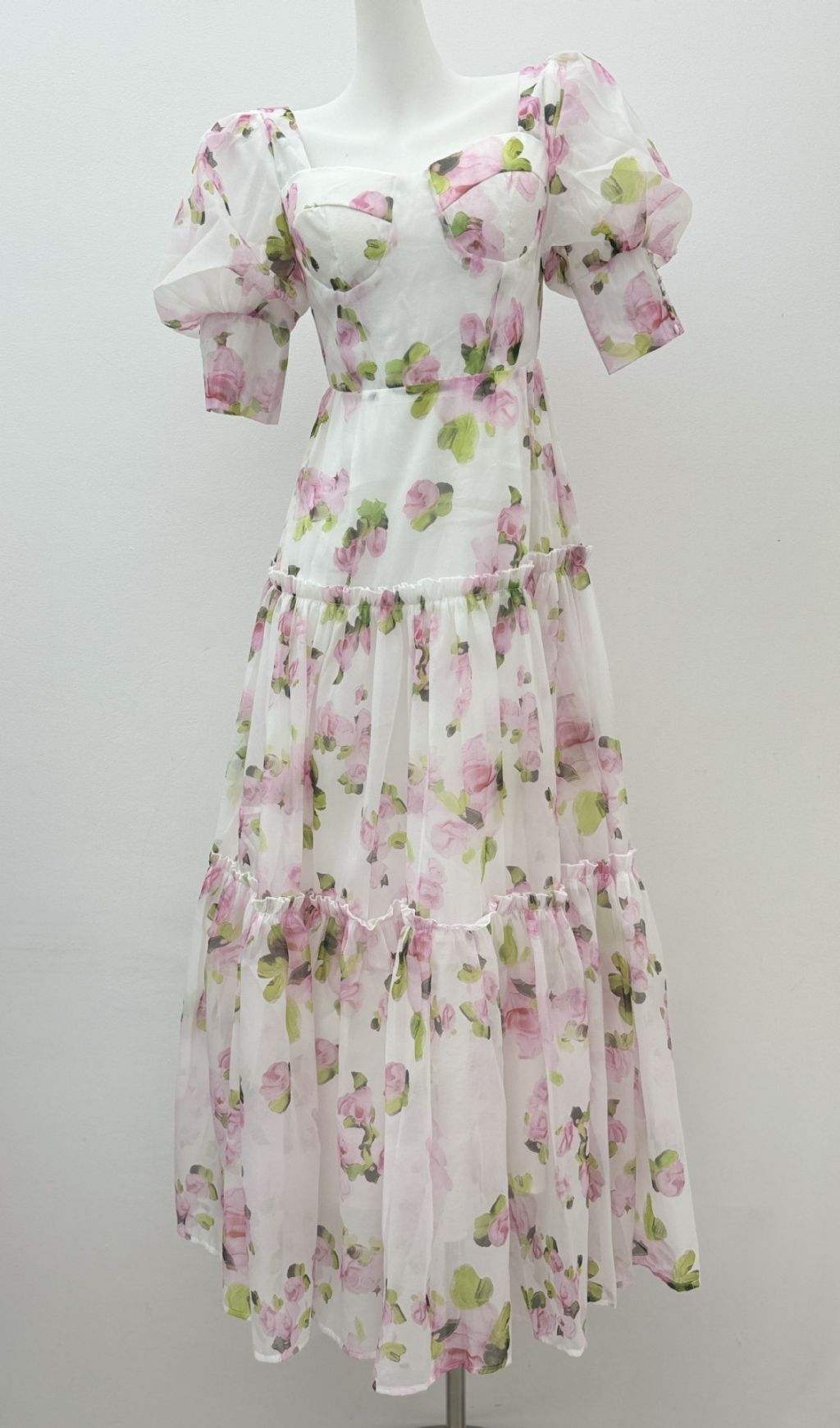 fe01fe4aaf8a62a001c74a5ffbf50bfa.jpg Fashionslee Women Off-The-Shoulder Floral Maxi Dress In White