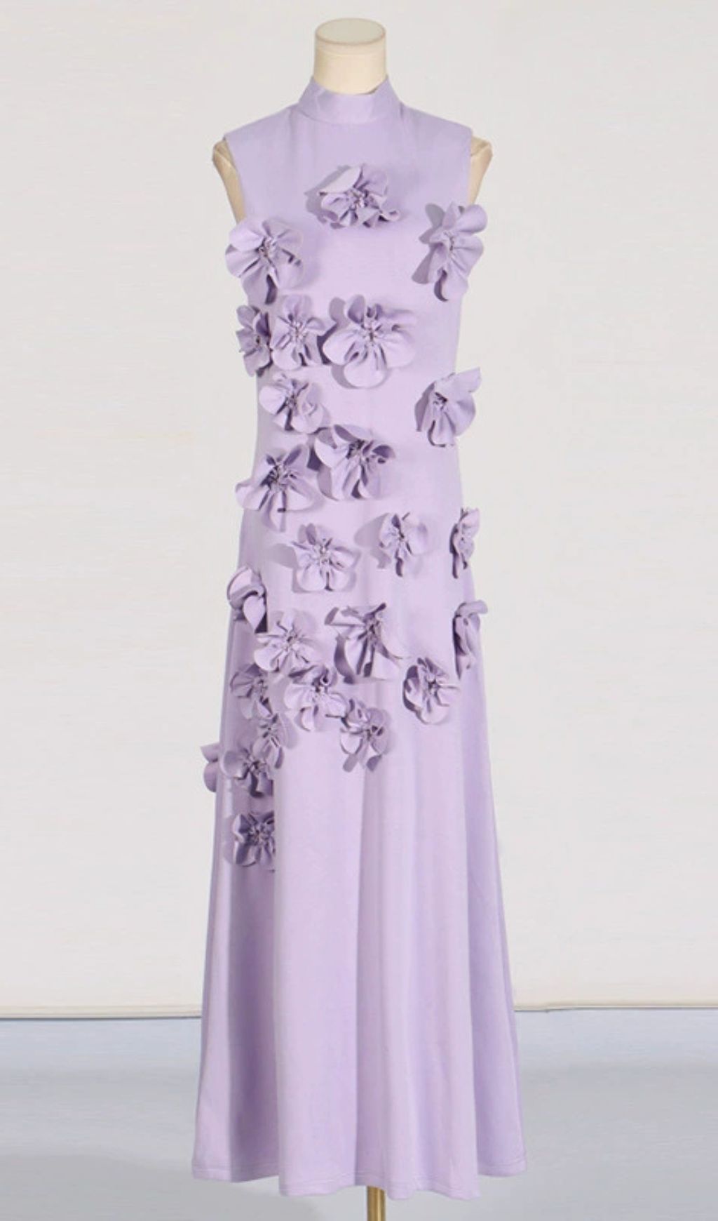 fe6aef39aee497373d0c26282e100aec.jpg Fashionslee Women Annona Flower Embellished Maxi Dress