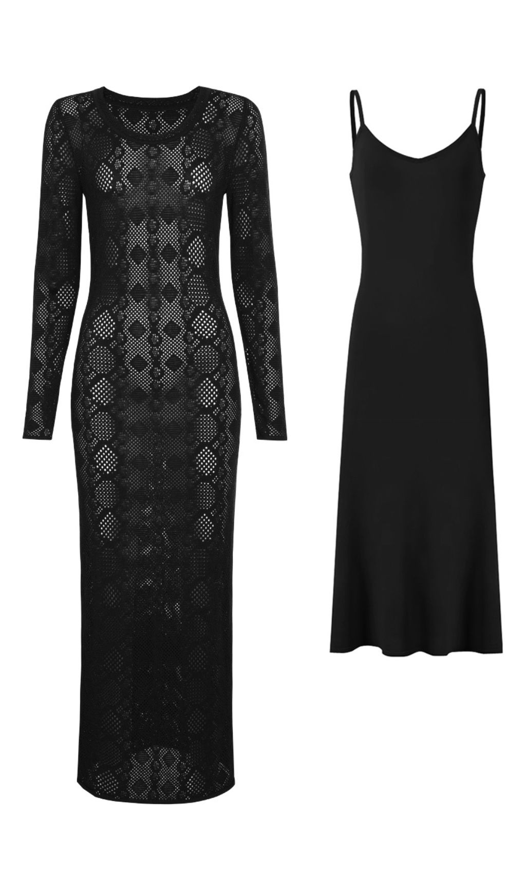 Fashionslee Women Jaime Long Sleeve Knit Midi Dress