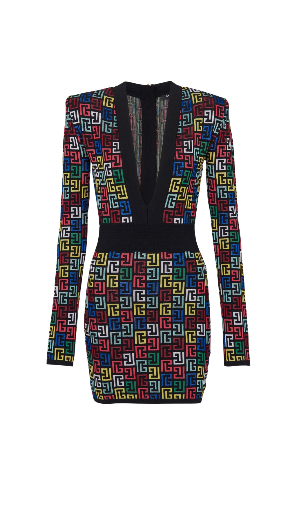 Brandt V-Neck Long Sleeve Mini Bandage Dress - OWNCI Brandt V-Neck Long Sleeve Mini Bandage Dress - OWNCI