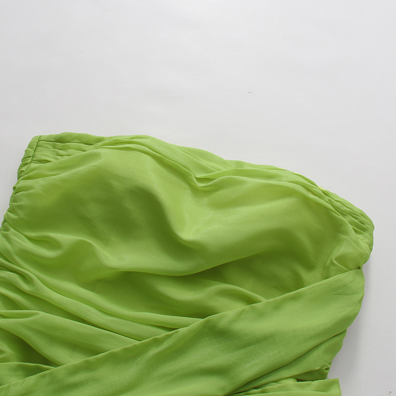 058c14fe3b8668cb93339106166cdcb4 Faverin Pleated Twisted Maxi Dress
