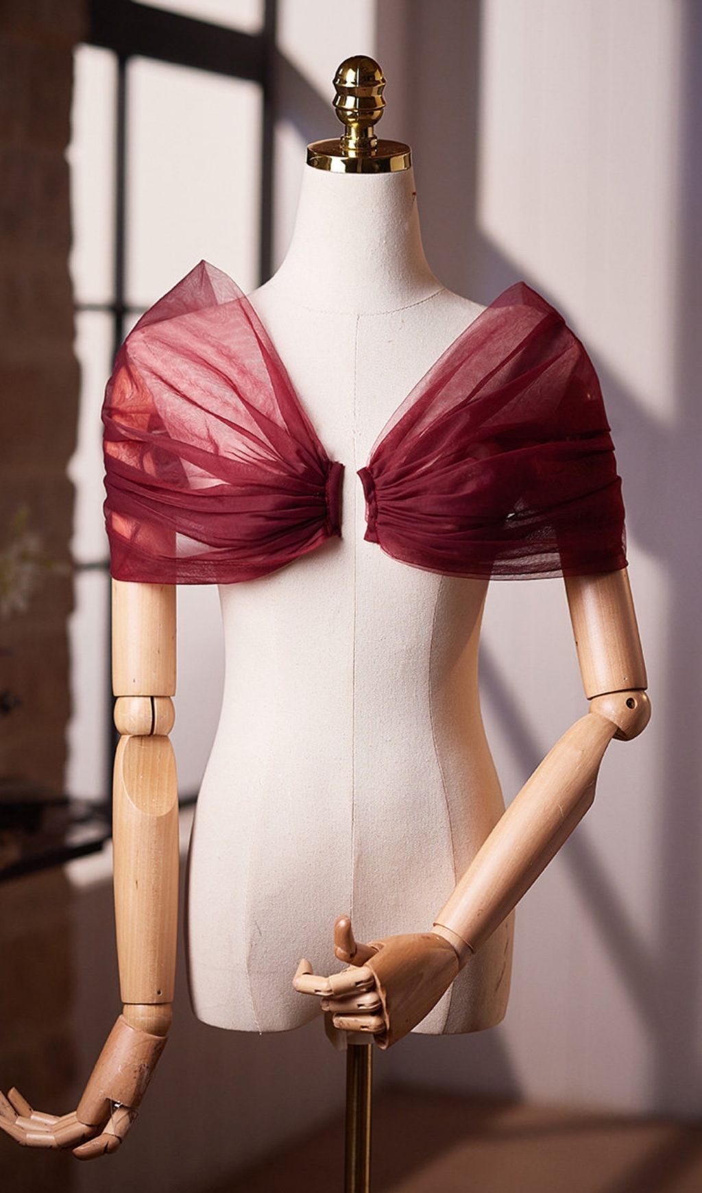 Lei Wine DIY Mesh Shawl - OWNCI Lei Wine DIY Mesh Shawl - OWNCI