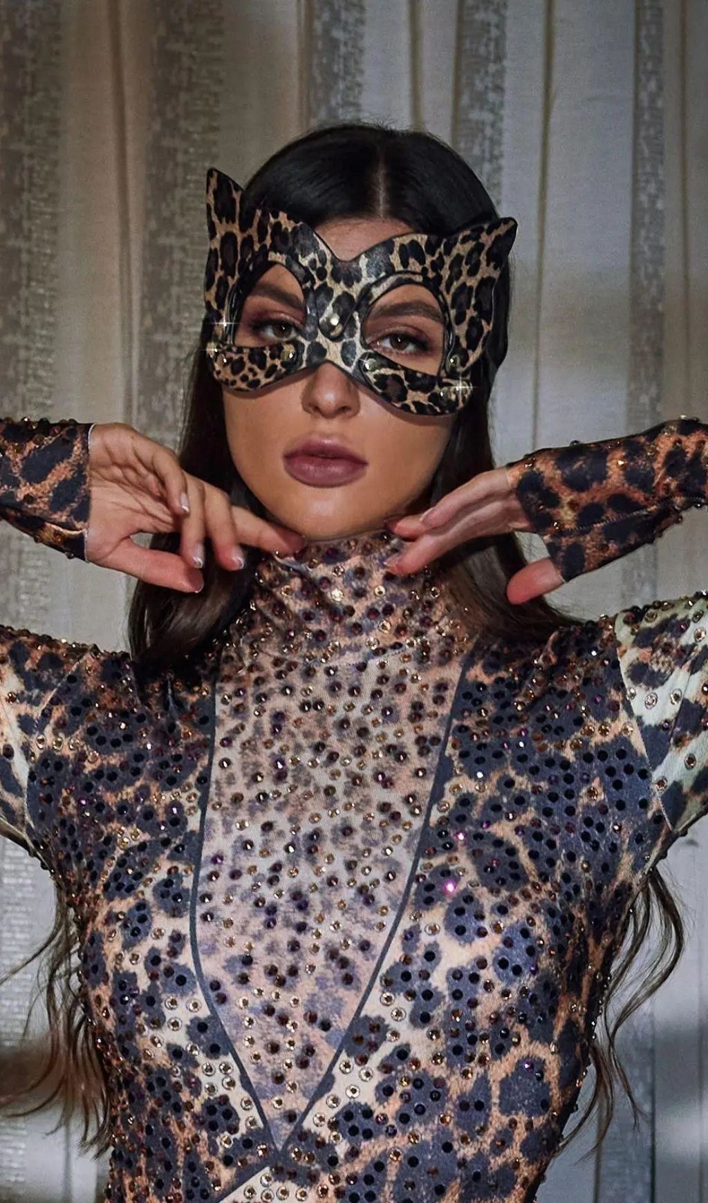 Ashur Leopard Cat Mask - OWNCI Ashur Leopard Cat Mask - OWNCI