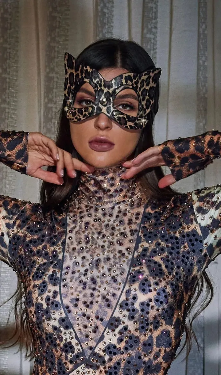 Ashur Leopard Cat Mask - OWNCI Ashur Leopard Cat Mask - OWNCI