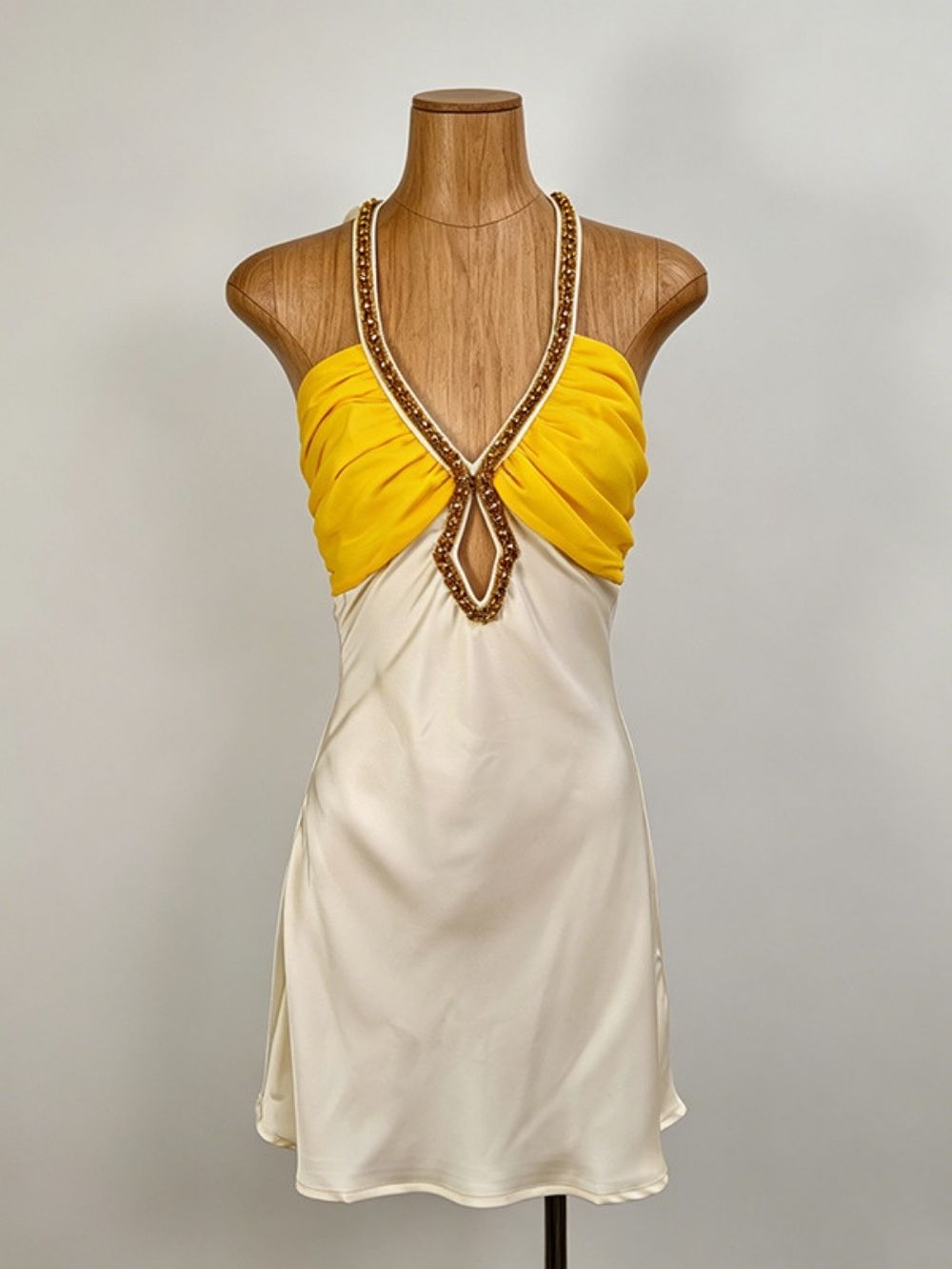 Madisen Halter Mini Dress - OWNCI