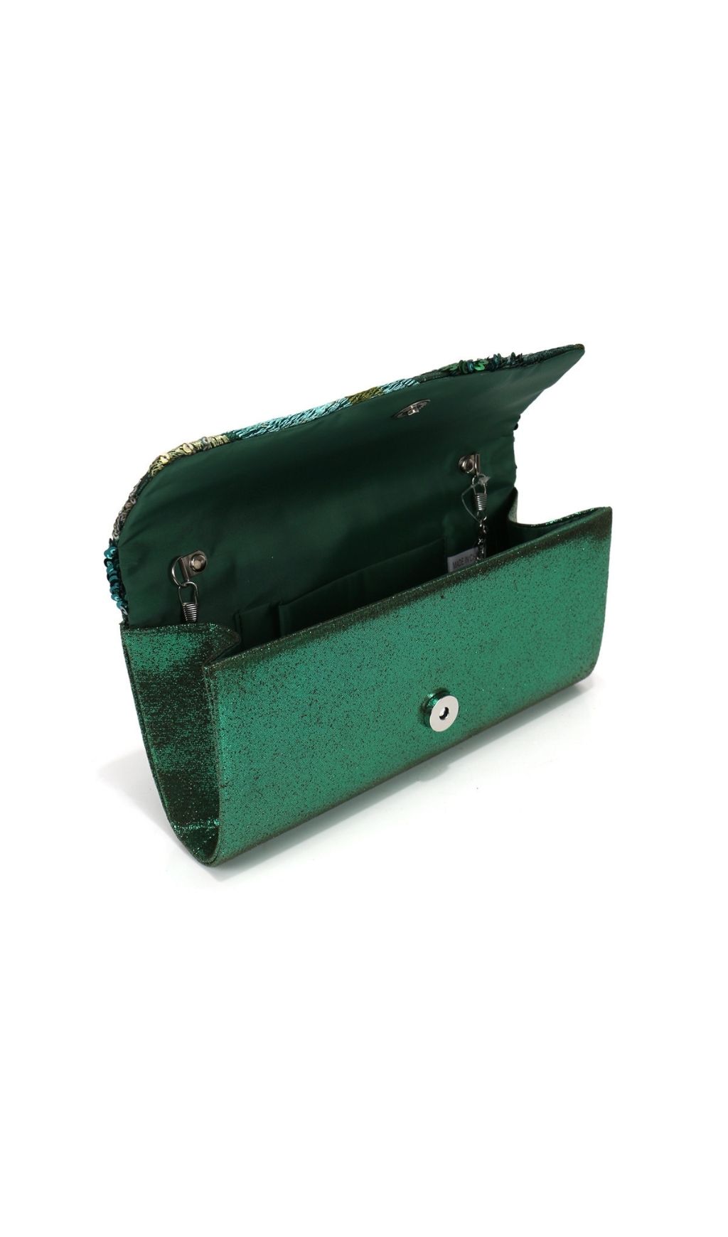 0dc2c04098f952a44af6340ded440c01.jpg Fashionslee Women Leala Green Flower Sequin Handbag