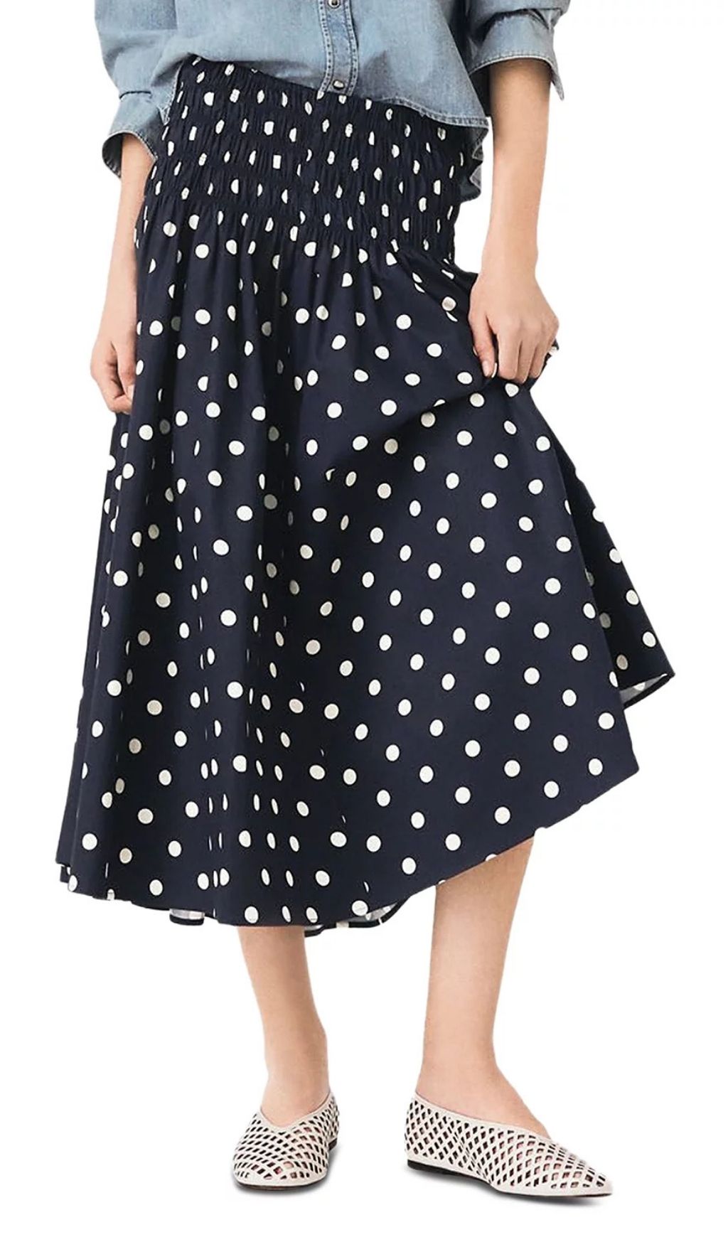 Fashionslee Women Long Cotton Skirt