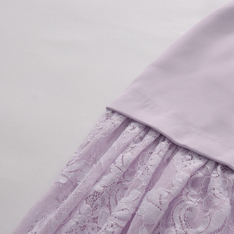 1198dbecd5061b6d167d301b311fcc4e.jpg Fashionslee Women Letty Purple Strapless Lace Maxi Dress