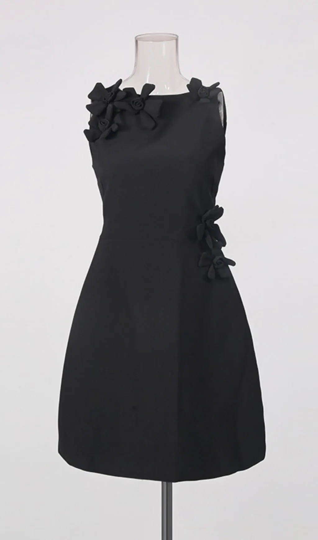 Fashionslee Women Lenna Sleeveless Flower Mini Dress