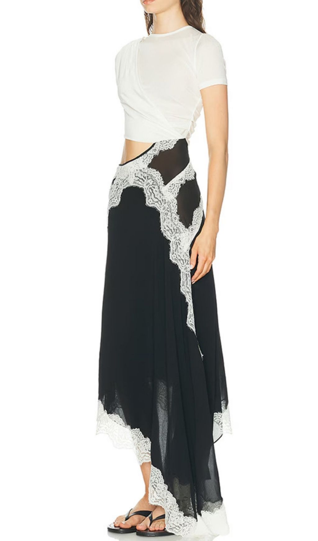 Fashionslee Women Lettie Cutout Lace Maxi Dress