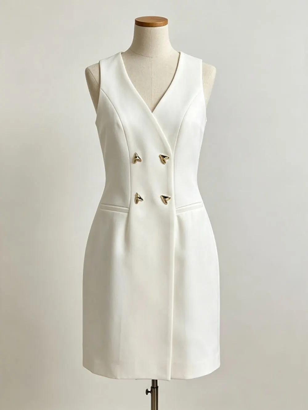 Madiha Sleeveless Mini Dress - OWNCI Madiha Sleeveless Mini Dress - OWNCI