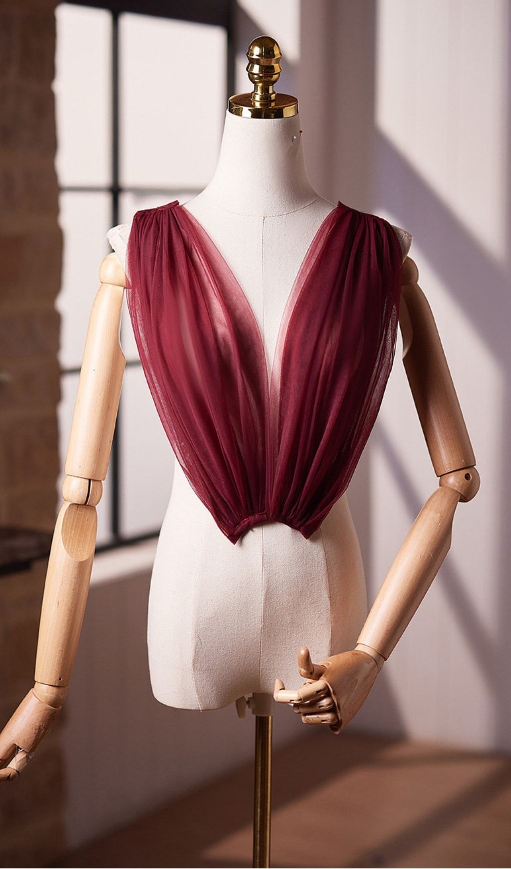 Lei Wine DIY Mesh Shawl - OWNCI Lei Wine DIY Mesh Shawl - OWNCI