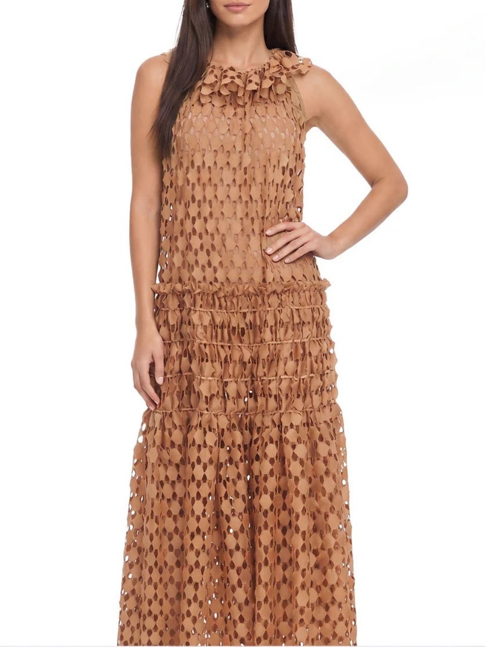 Elnoris Sleeveless Maxi Dress - OWNCI