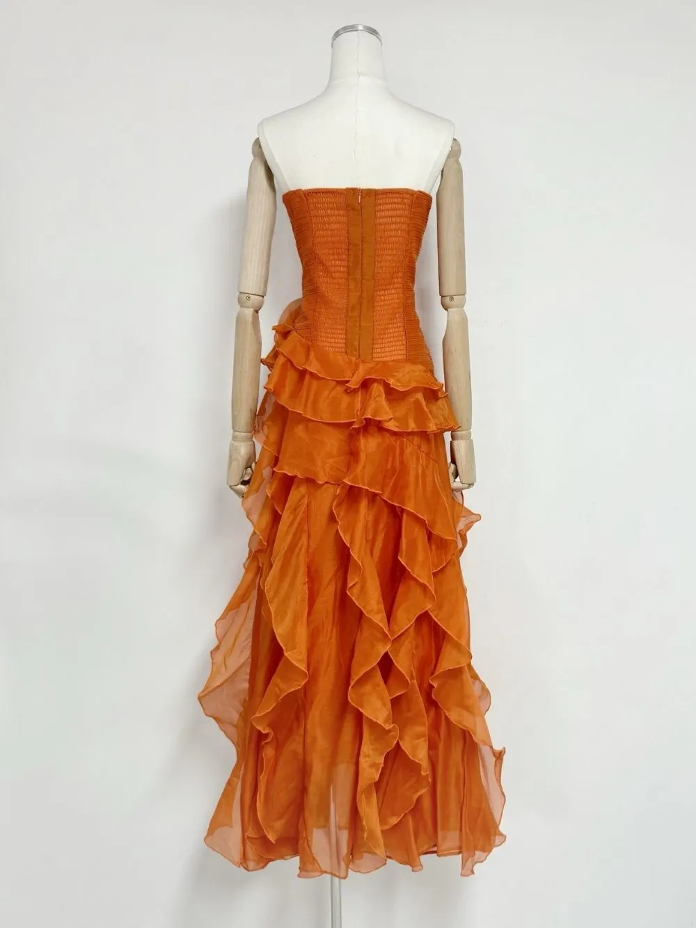Rexion Strapless Flower Maxi Dress - OWNCI Rexion Strapless Flower Maxi Dress - OWNCI