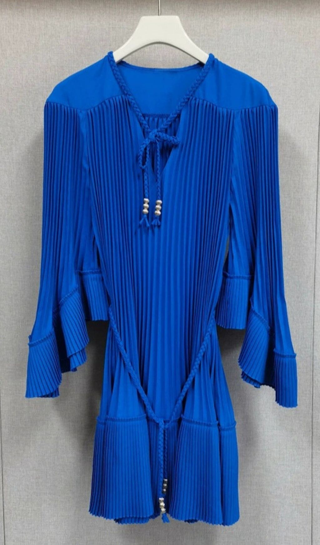 Fashionslee Women Rilaje Short Pleated Dress