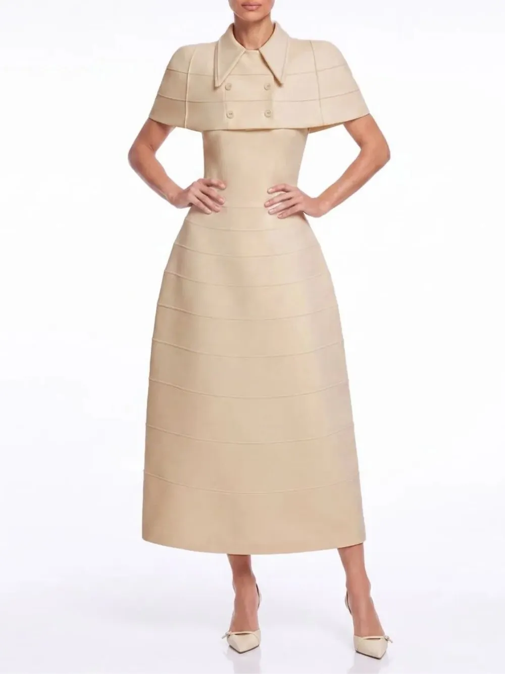 Frigg Cape Dress Set