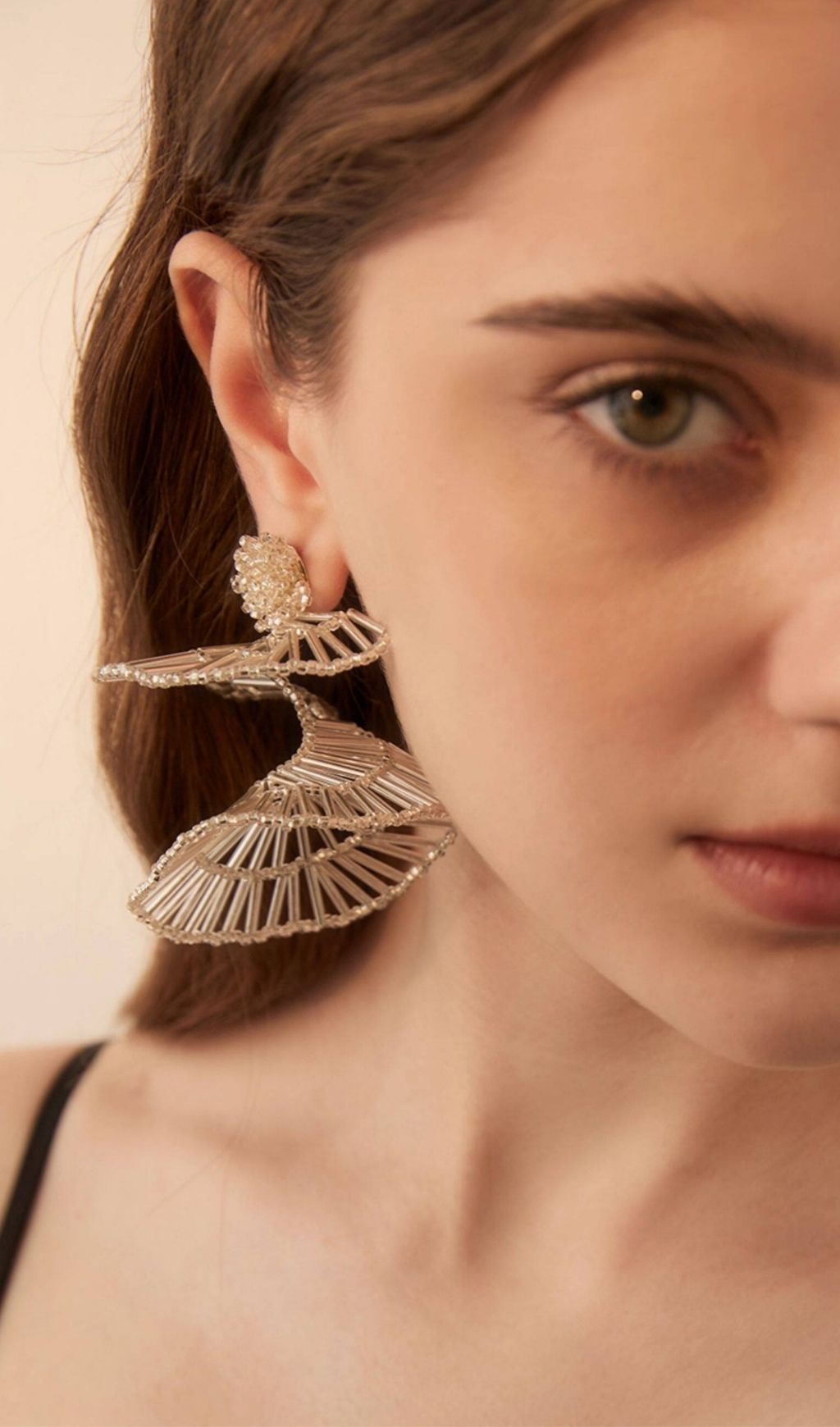 Fashionslee Women Leighna Fan-Shaped Earrings