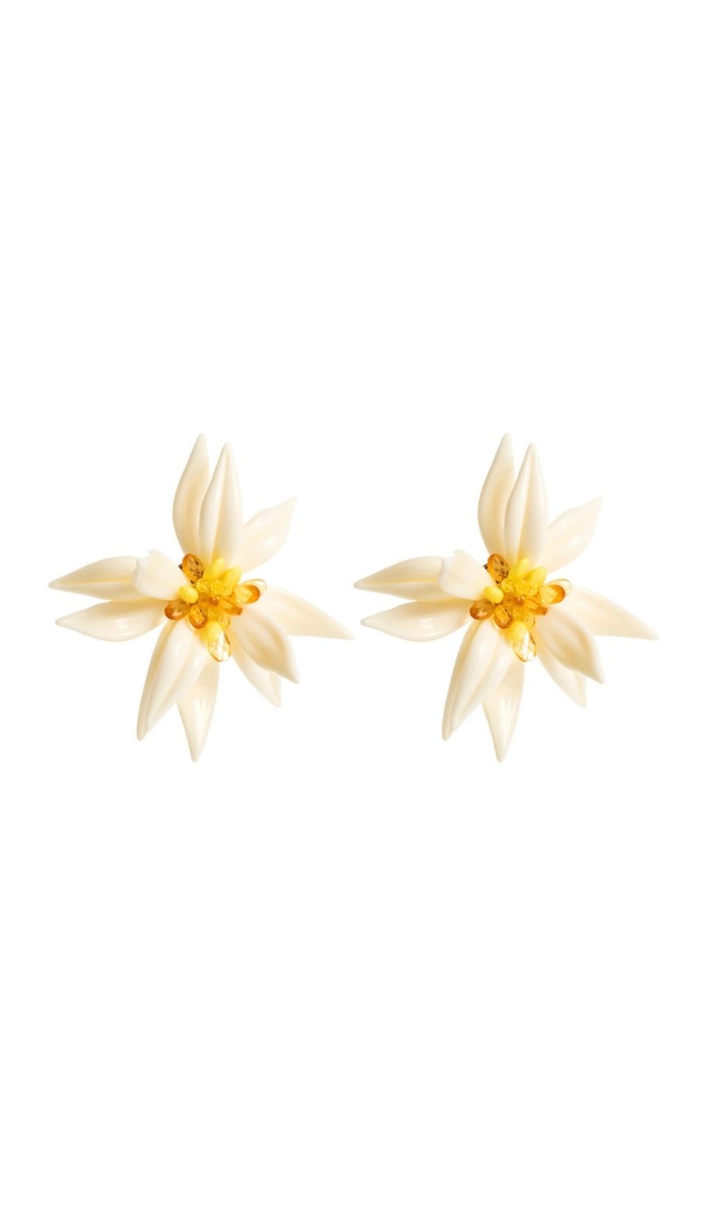 Bexiron Rhinestone Flower Earrings