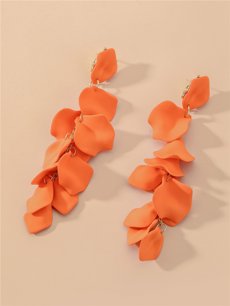 Cora Petal Fringe Earrings