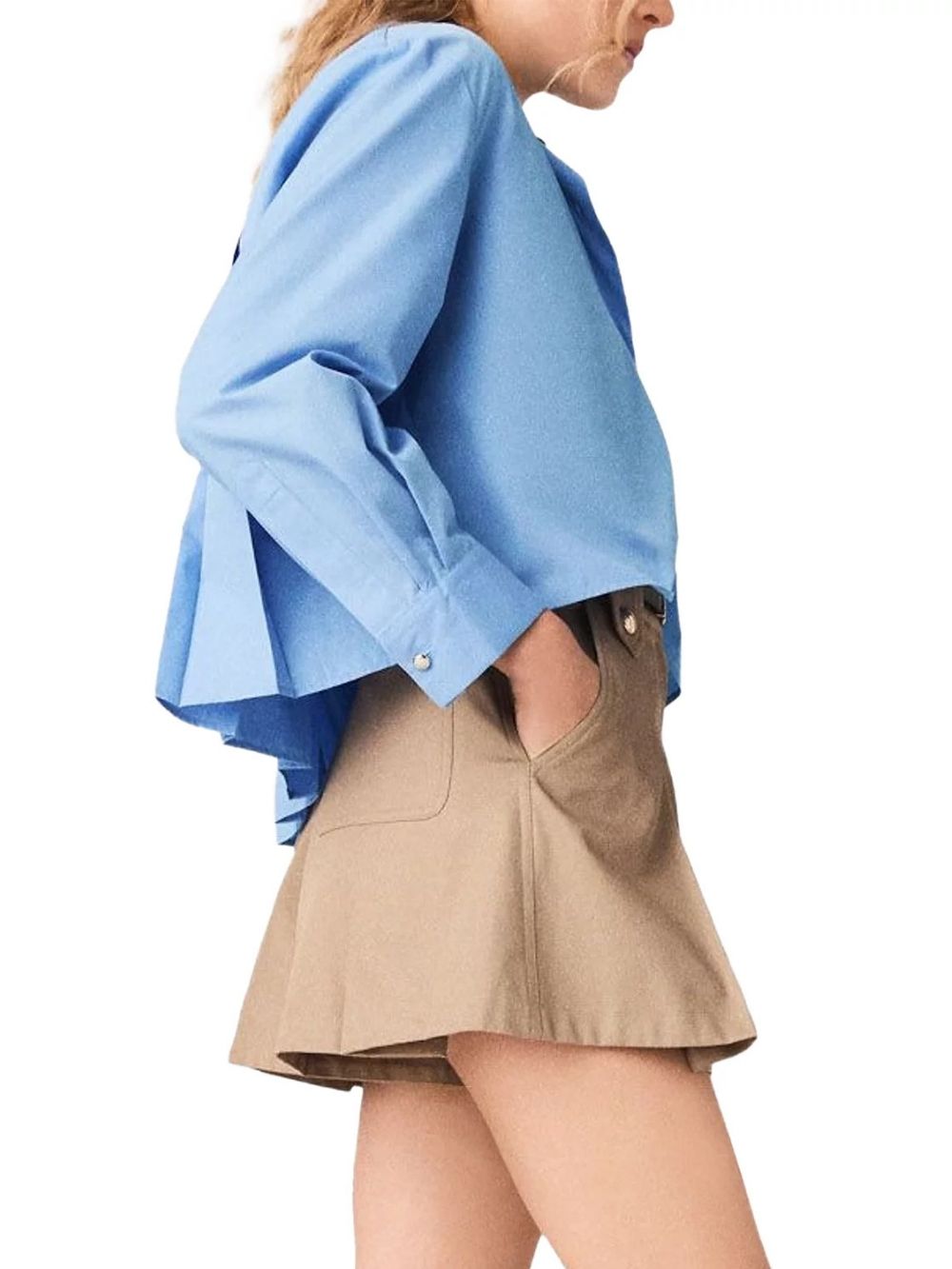 27e463f30b647fef8f2bcef4b72db1d7 Pleated Shorts