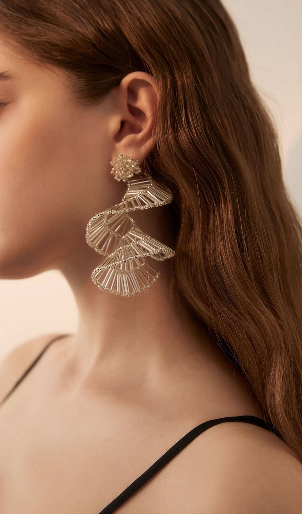 Fashionslee Women Leighna Fan-Shaped Earrings