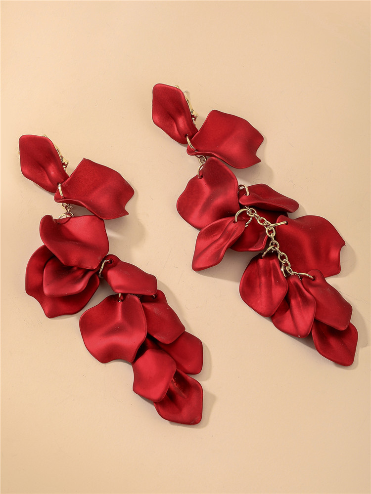 Cora Petal Fringe Earrings