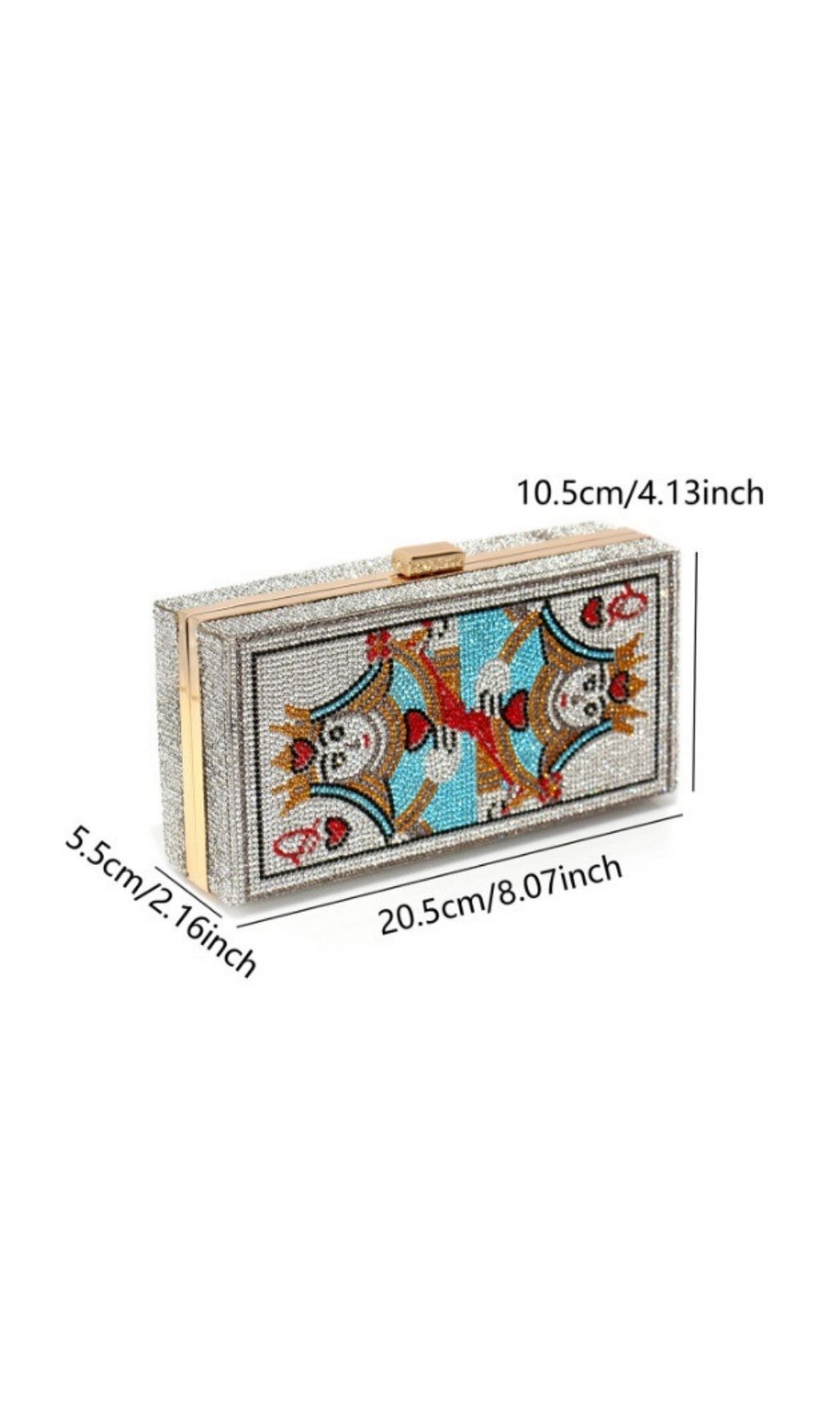 2eb61554e99bf639dccc9e940dc972a0.jpg Fashionslee Women Leandra Diamante Handbag