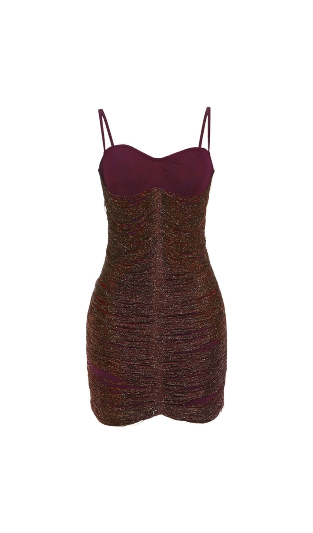 2f21ab4c0e437803f049c1d7de839f4f Joanna Spaghetti Glitter Fringe Mini Dress In Red