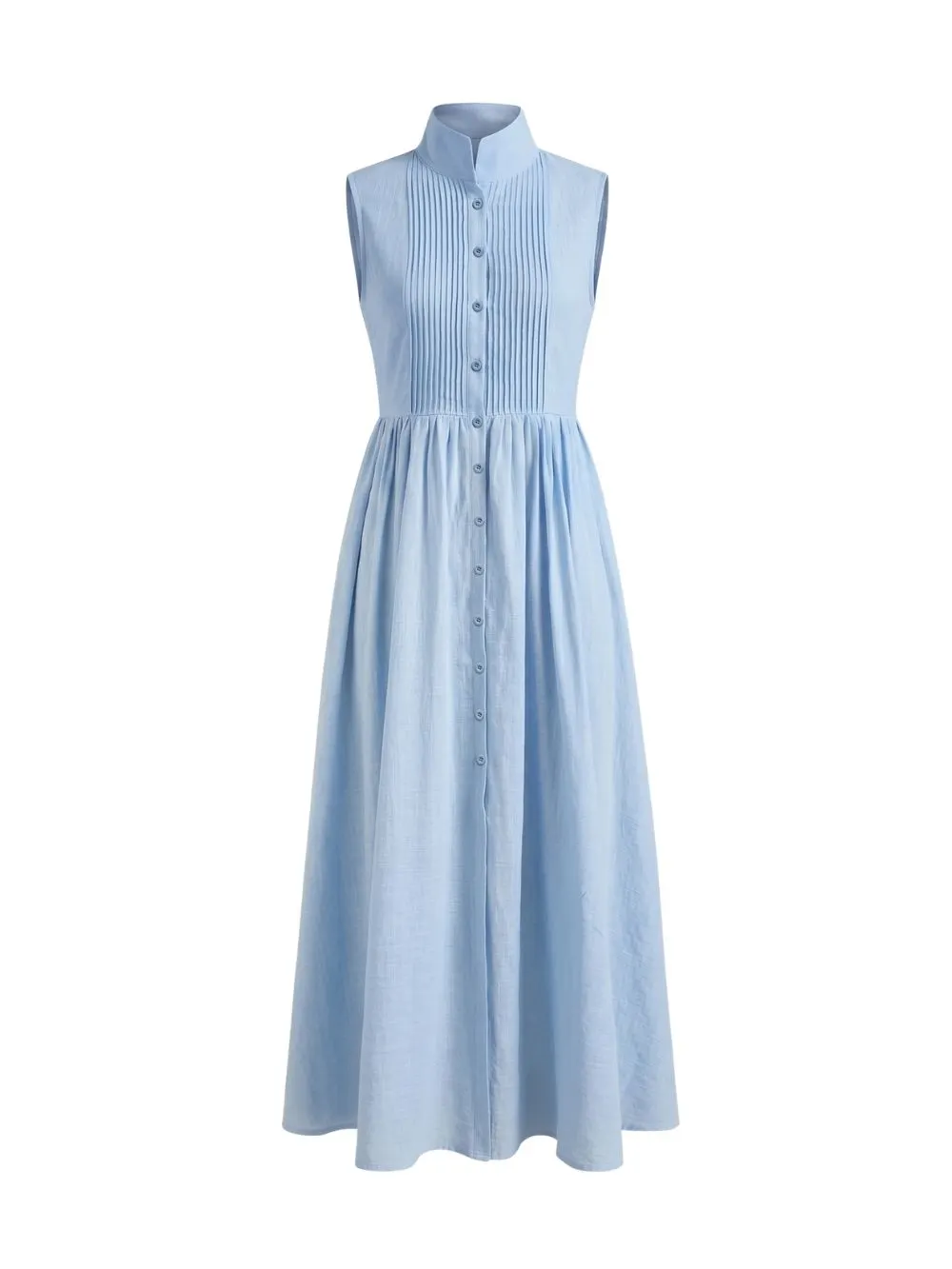 Marcela Blue Sleeveless Maxi Dress - OWNCI Marcela Blue Sleeveless Maxi Dress - OWNCI