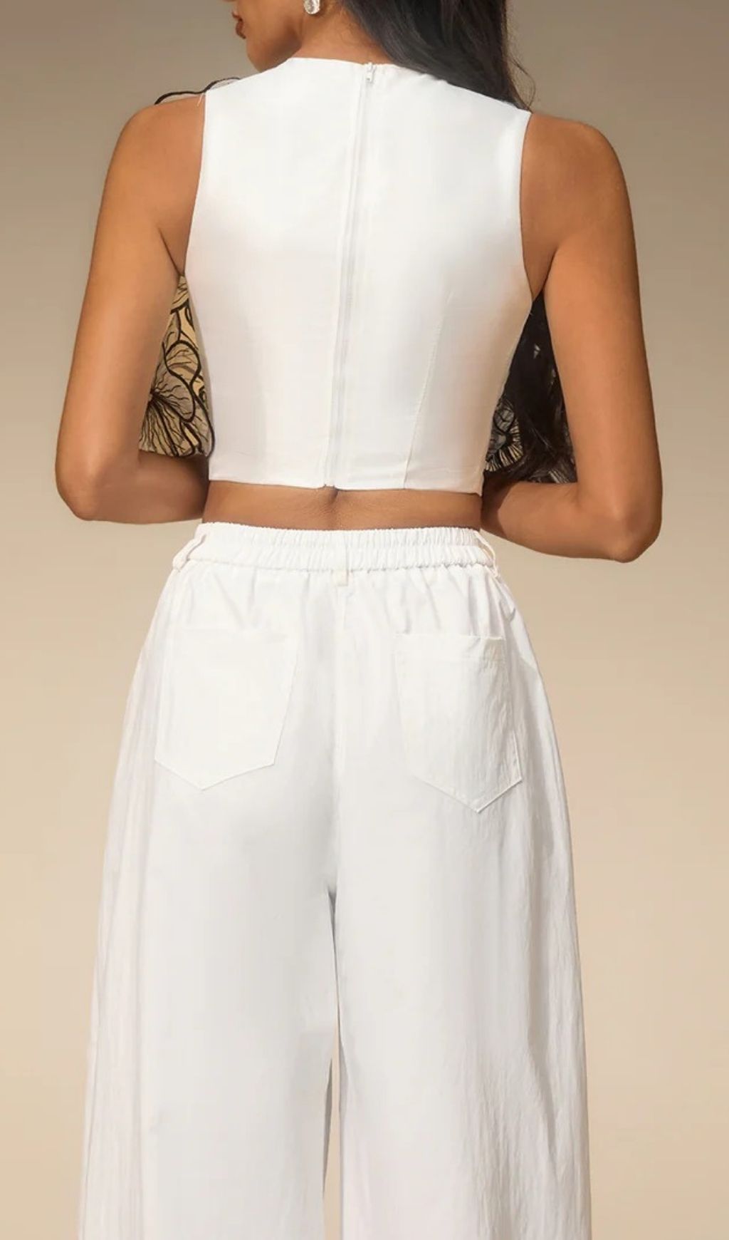 Fashionslee Women Vivara Sleeveless Flower Top
