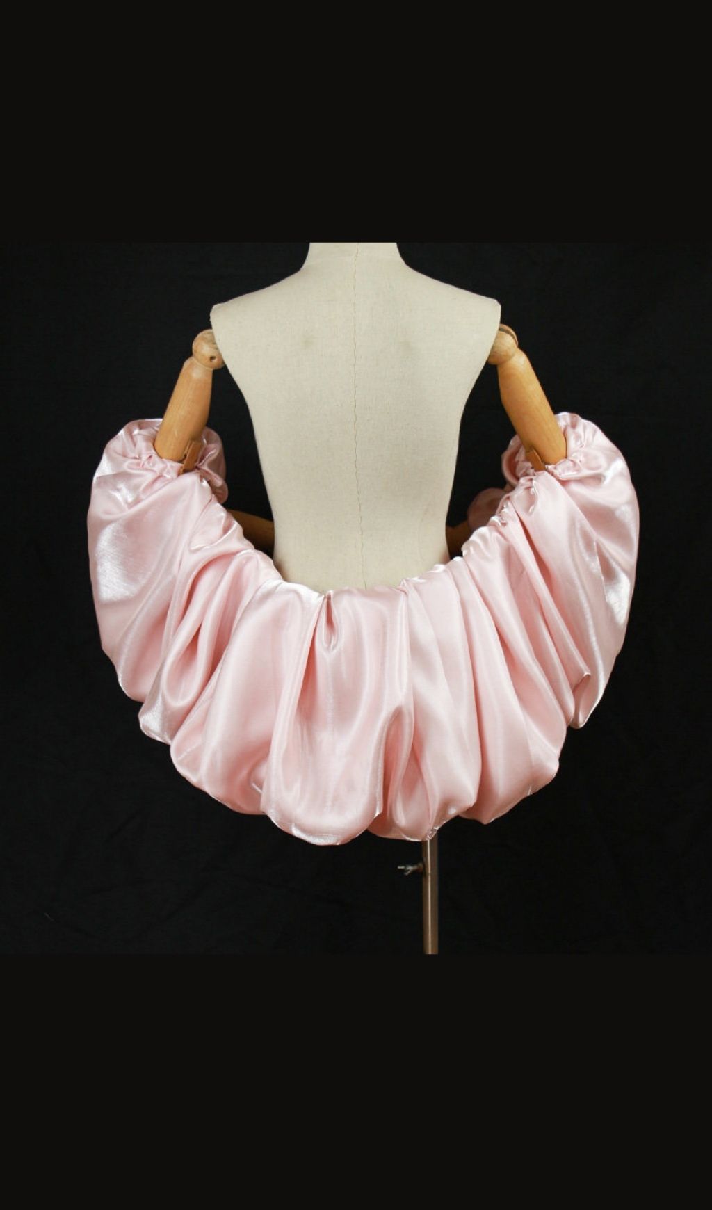 Leen Pink Satin Shawl - OWNCI
