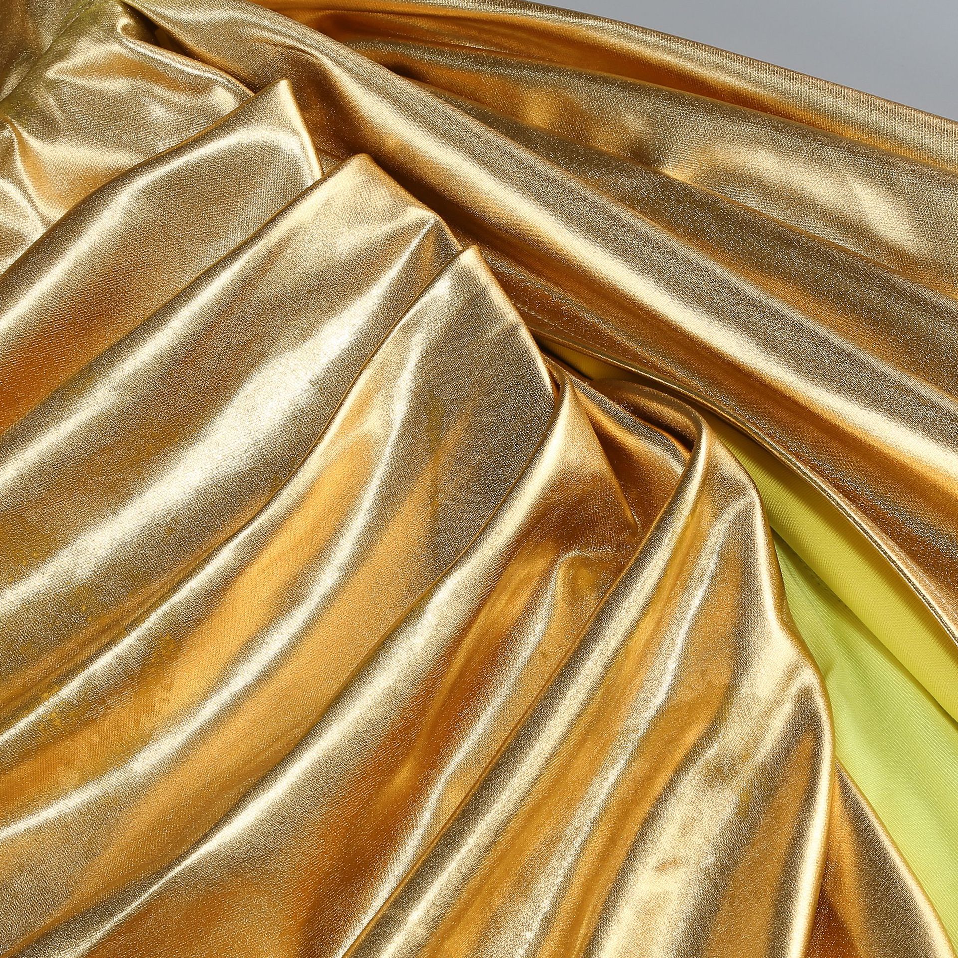 3bc5ab7f44b8a41d9e29f19b35dea47b.jpg Fashionslee Women Lette Gold One-Shoulder Ruched Maxi Dress