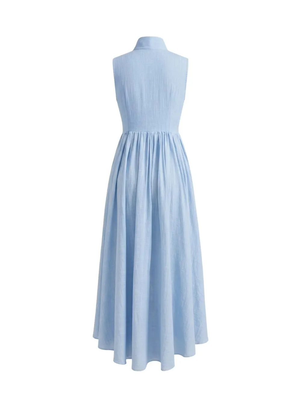 Marcela Blue Sleeveless Maxi Dress - OWNCI Marcela Blue Sleeveless Maxi Dress - OWNCI