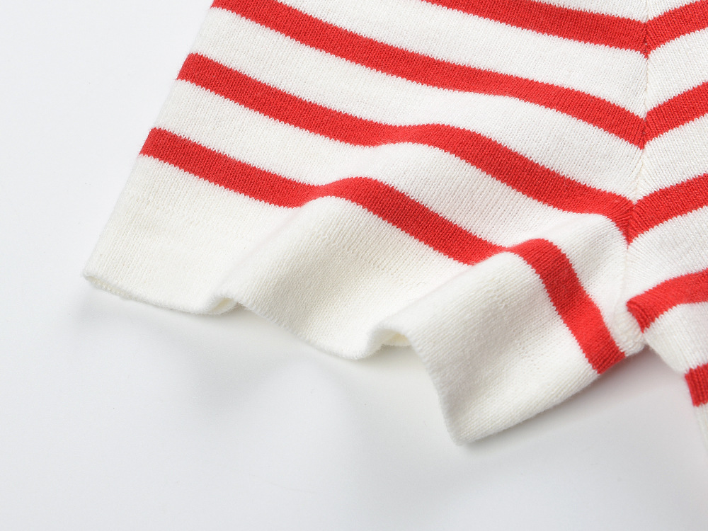 Striped Polo Dress - OWNCI Striped Polo Dress - OWNCI