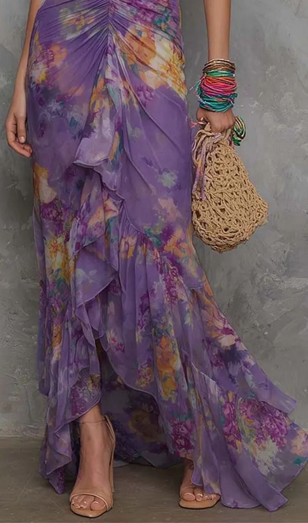 404bd4d7a9aec1ed11bc7f766a61ef26.jpg Fashionslee Women Elegant Purple Floral Chiffon Halter Maxi Dress