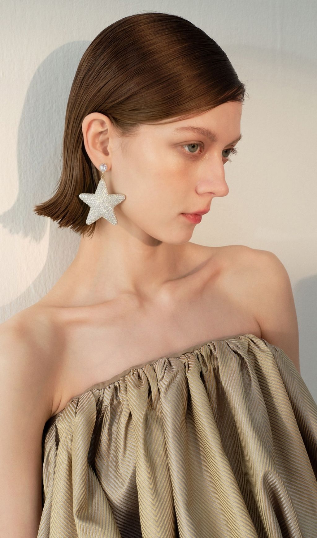 Leisha Diamante Star Earrings