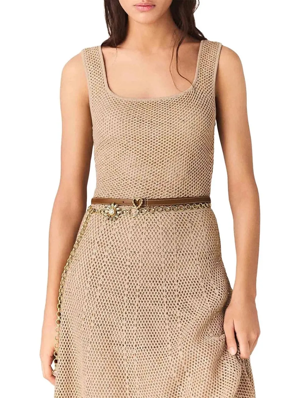 Sequin Knit Midi Dress - OWNCI Sequin Knit Midi Dress - OWNCI