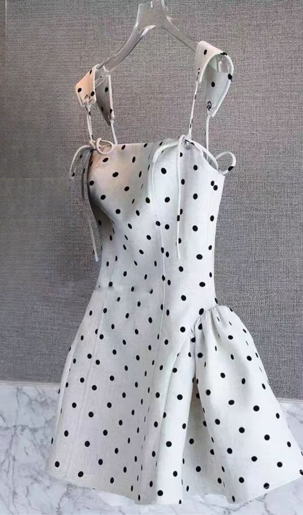 Fashionslee Women Lidya Dot Mini Dress