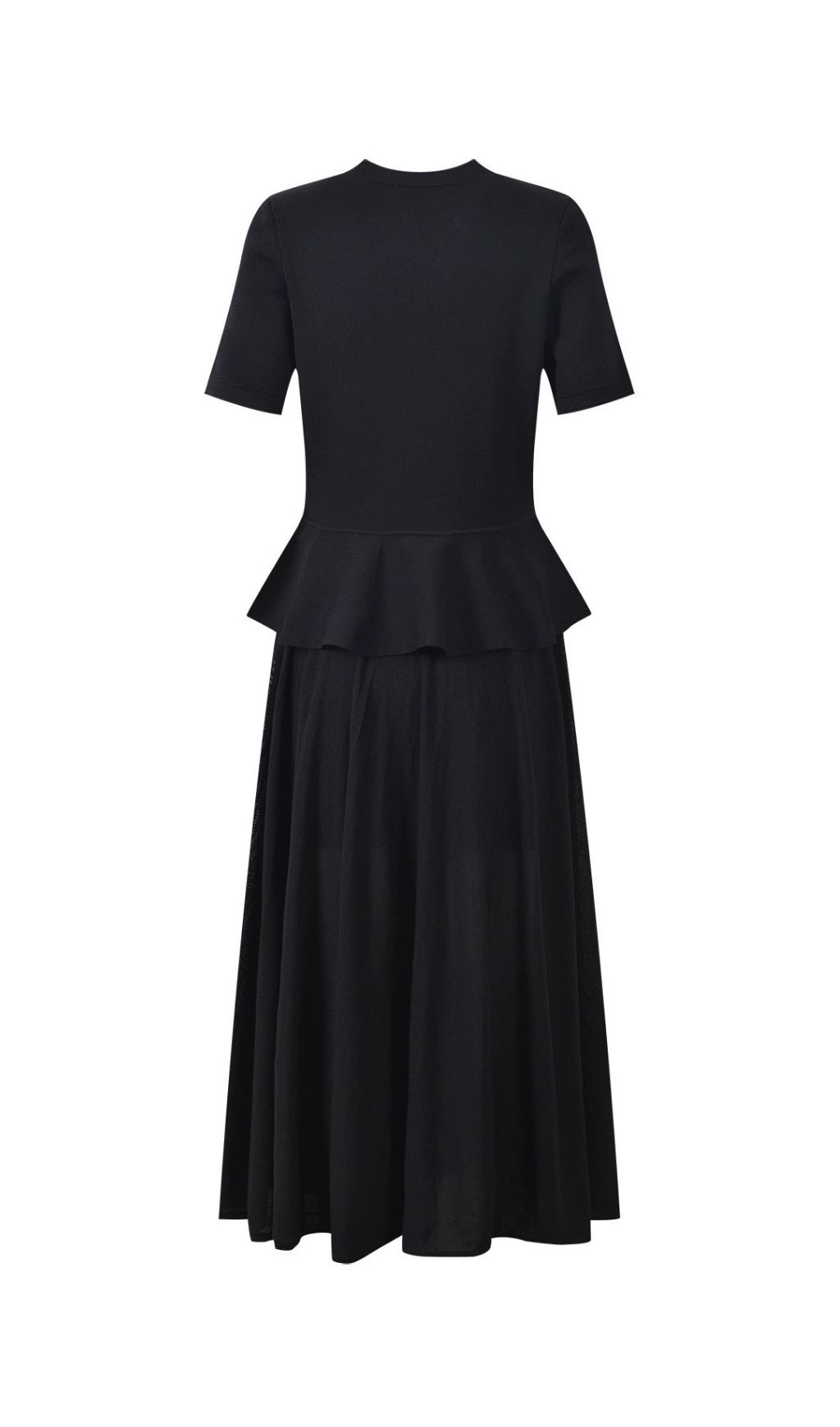 42f8e73d36acbbb63a05ac00655b1895 Judith Peplum Knit Maxi Dress