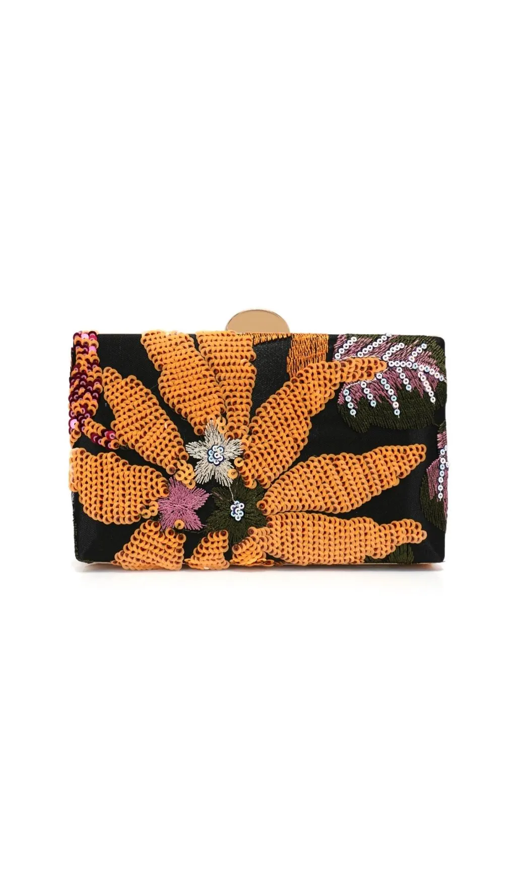 Fashionslee Women Leanne Sequin Flower Handbag