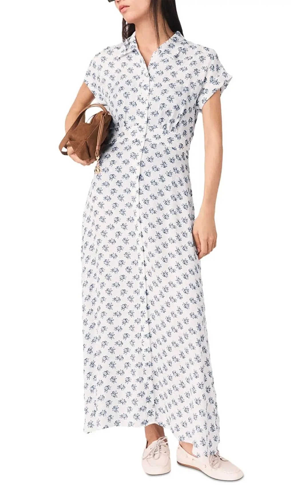 Fashionslee Women Jacquard Print Maxi Dress