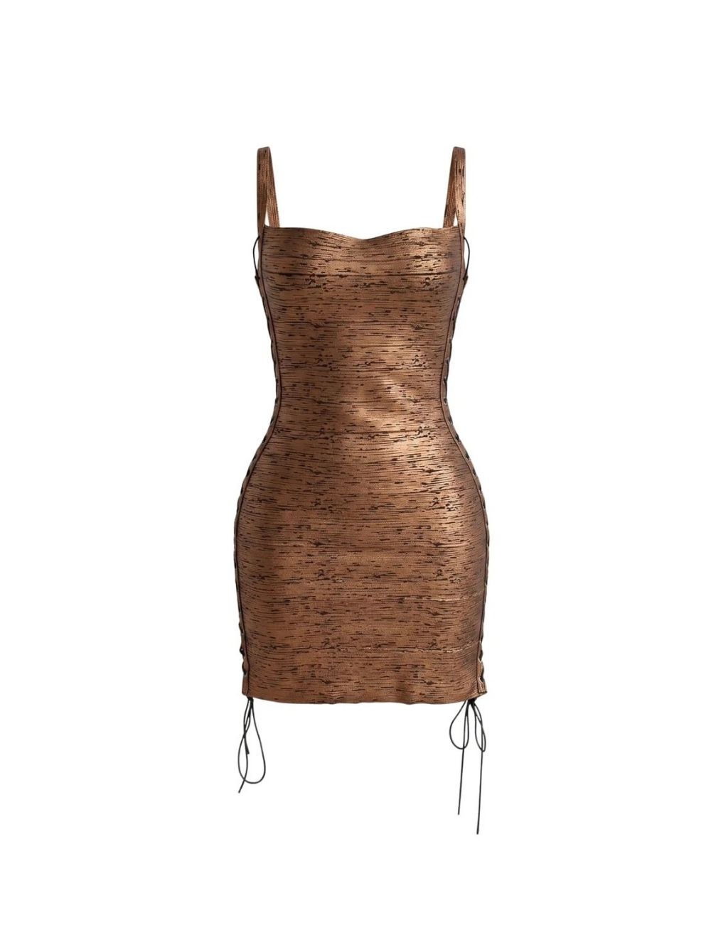 Fashionslee Women Ravixor Lace Up Bandage Mini Dress