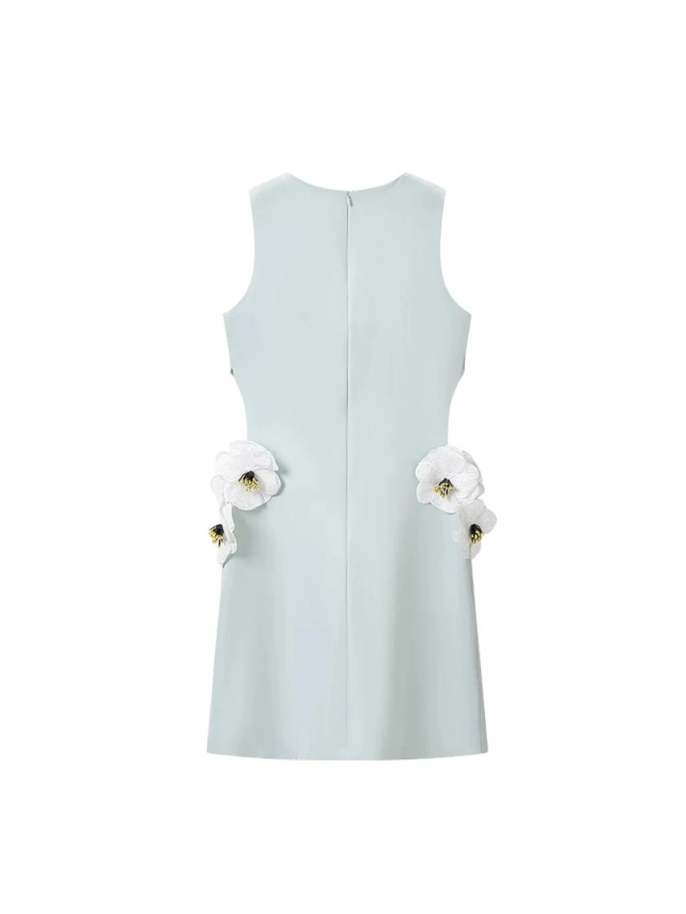 Fashionslee Women Ingmund Sleeveless Flower Mini Dress