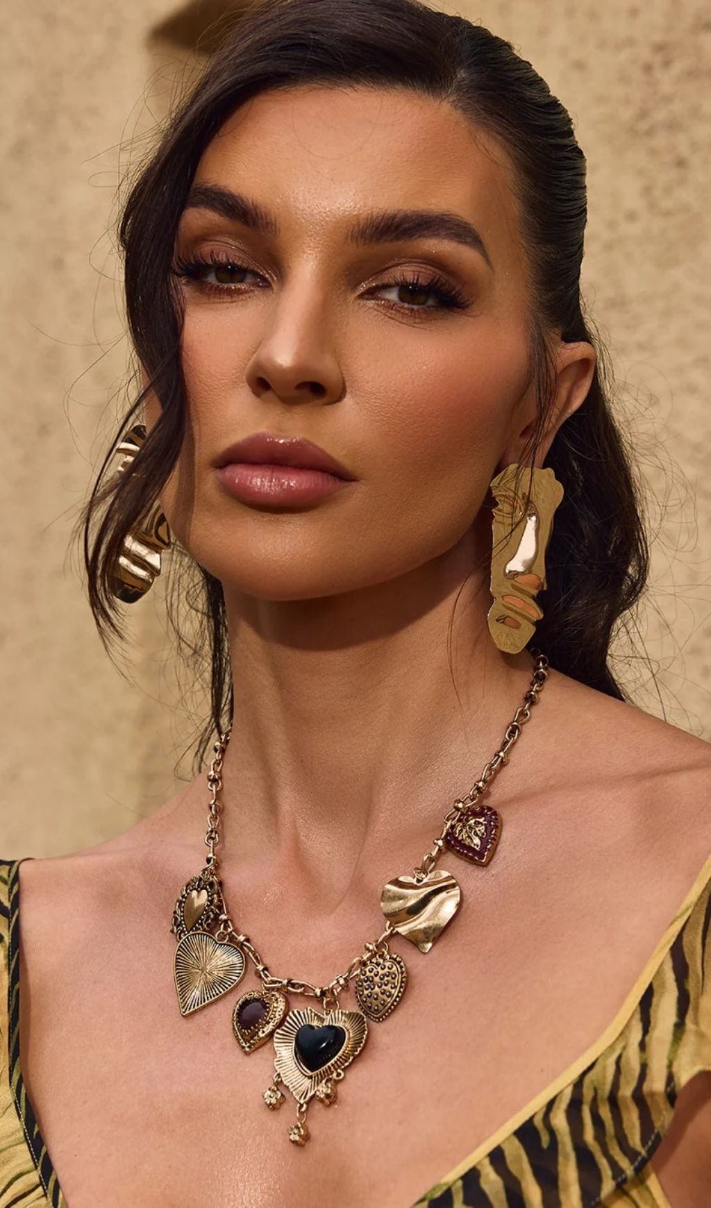 Chevonne Half Face Earrings