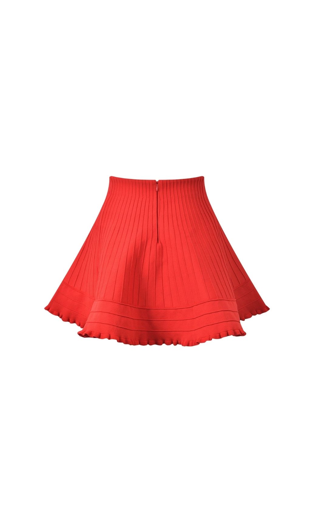 Fashionslee Women Compact Knit Short Skirt