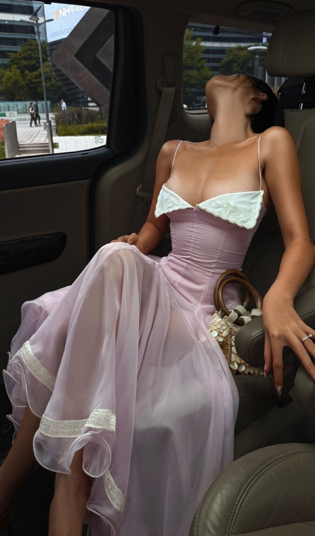 Fashionslee Women Madilyn Purple Strappy Maxi Dress