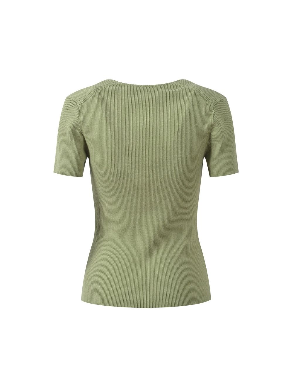 Miyo Ribbed Square Neck Sweater - OWNCI Miyo Ribbed Square Neck Sweater - OWNCI