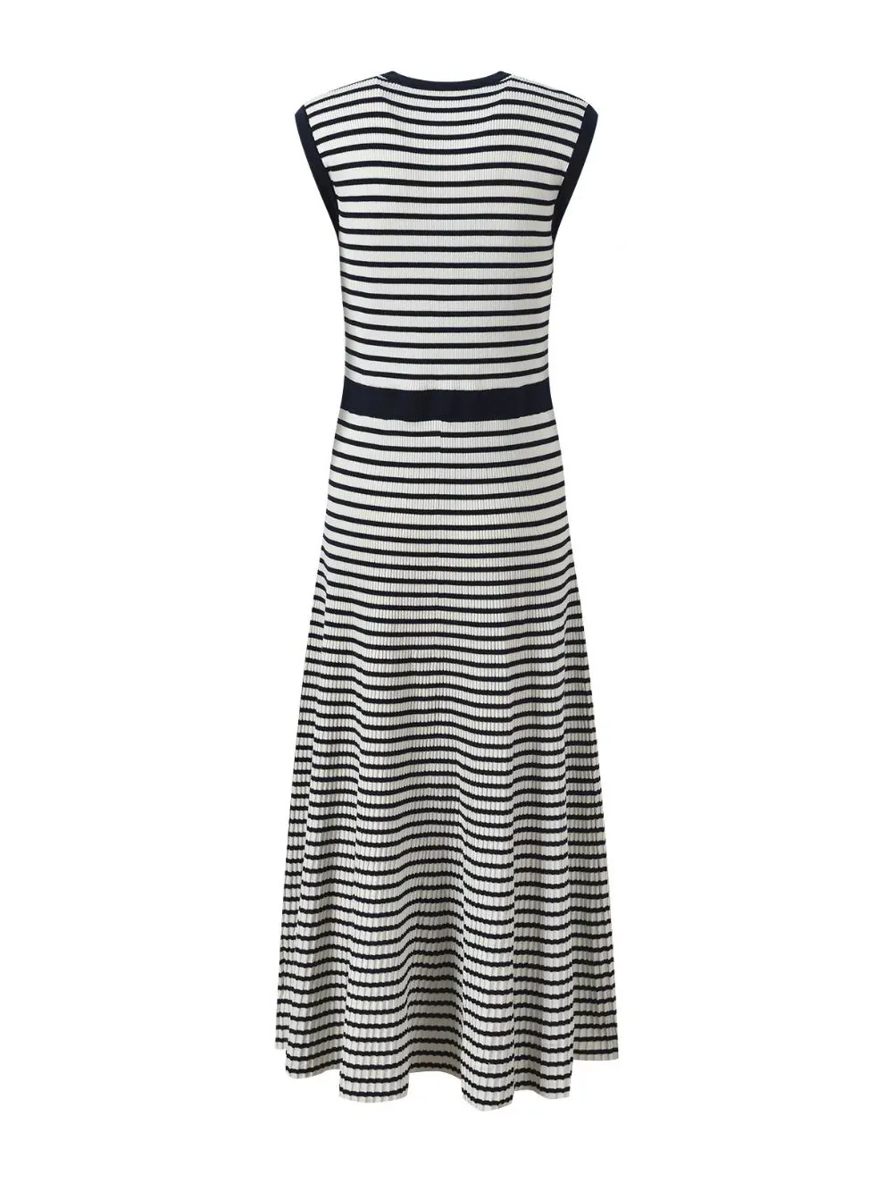 515c7c3201bfa2d889fc79c14ec3b881 Breton Stripe Knit Maxi Dress
