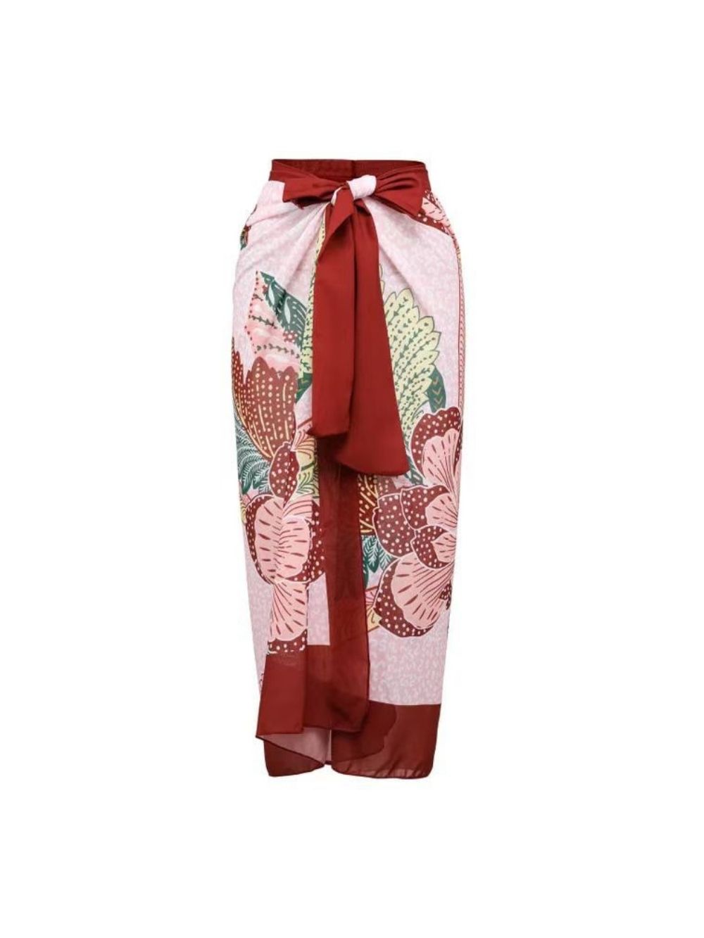 Madonna Printed Three-Piece Swimsuit