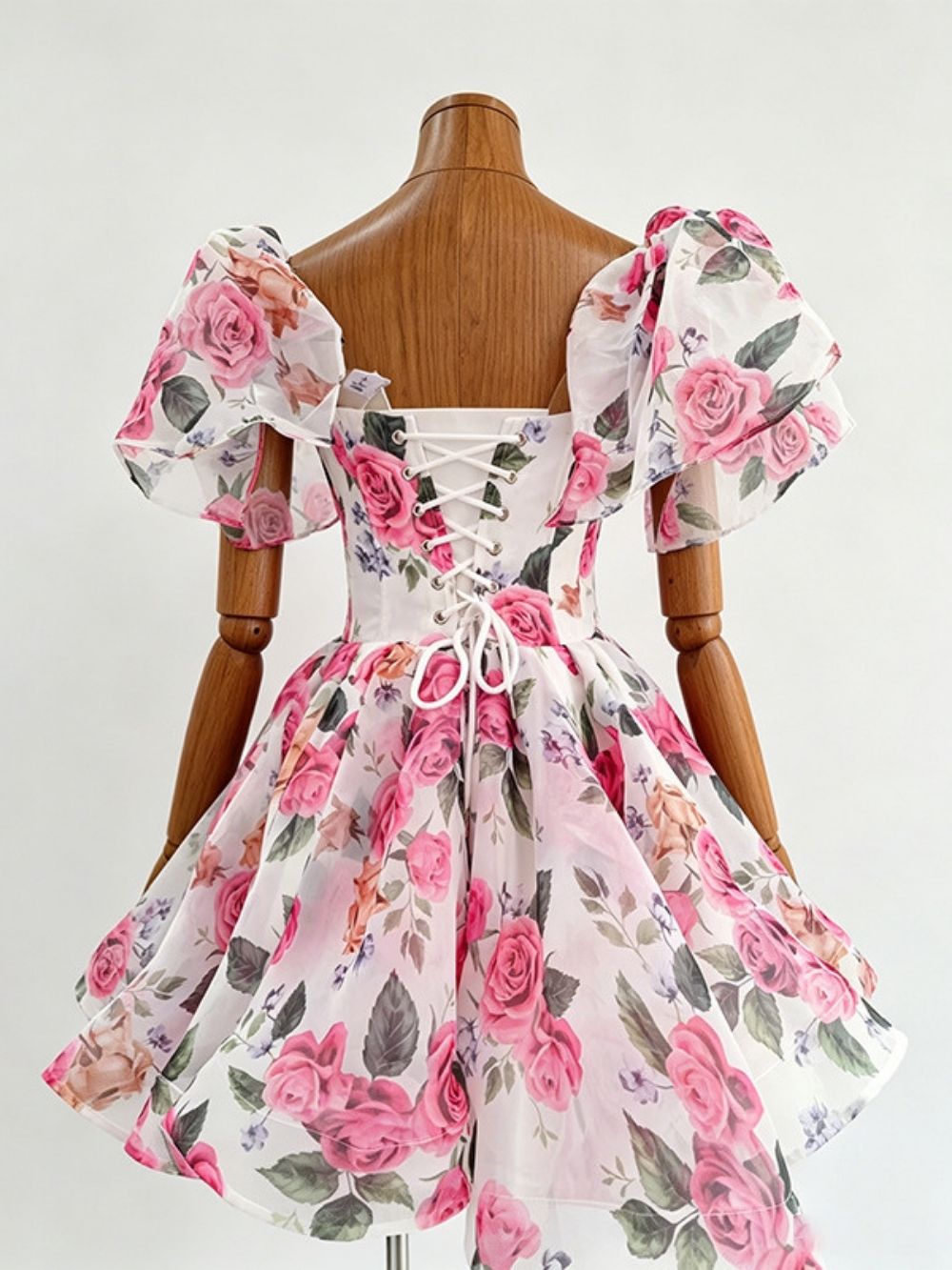 Madra Floral Printed Mini Dress - OWNCI Madra Floral Printed Mini Dress - OWNCI